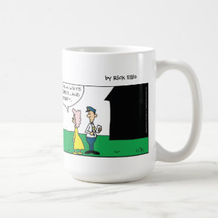 Caneca De Café Vizinho Mime Engraçado