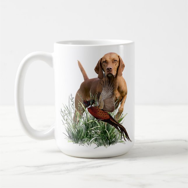 Caneca De Café Vizsla Art húngaro (Esquerda)