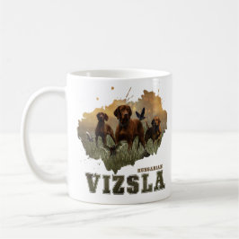 Caneca De Café Vizsla Art húngaro