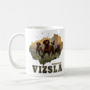Caneca De Café Vizsla Art húngaro
