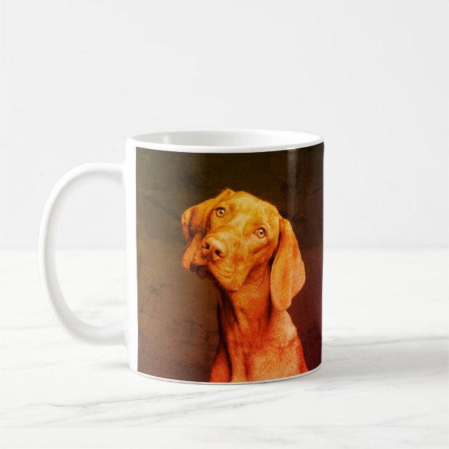 Caneca De Café Vizsla Classic Coffee Mug (Esquerda)