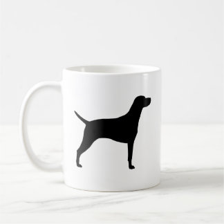 Caneca De Café Vizsla Dog Breed Silhouettes