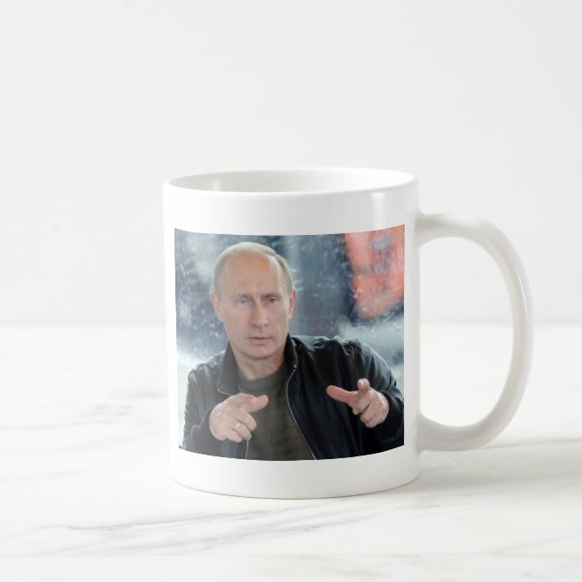Caneca De Café Vladimir Putin (Direita)