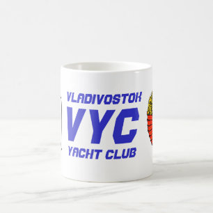 Caneca De Café Vladivostok Yacht Club Mug