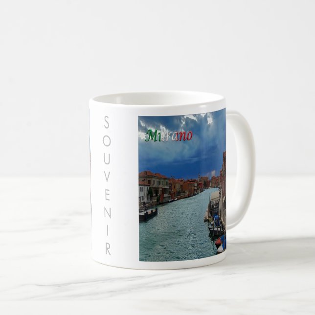 Caneca De Café VNT055 VENICE, MURANO, Veneto, Itália (Frente Esquerda)