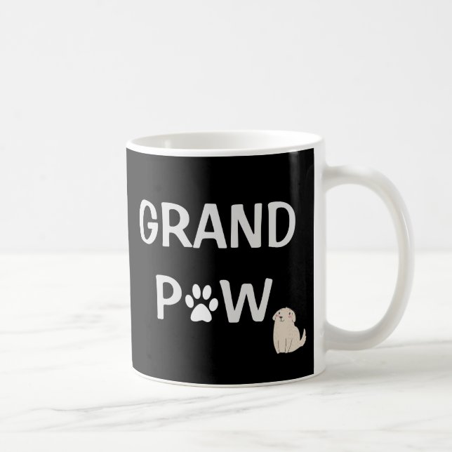 Caneca De Café Vô Cachorro Avô Dia dos Pais (Direita)
