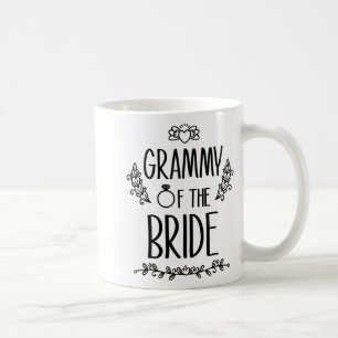 Caneca De Café Vó Da Noiva Família Da Festa De Casamento