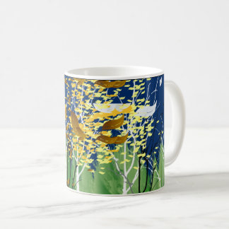 Caneca De Café Voando deixa mug