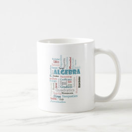 Caneca De Café Vocabulário da álgebra