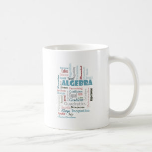 Caneca De Café Vocabulário da álgebra