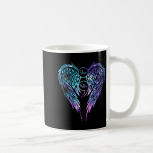 Caneca De Café Você Asas Prevenção Conscientização nas Costas