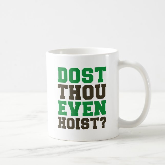 Caneca De Café Você Até Grita? (Direita)