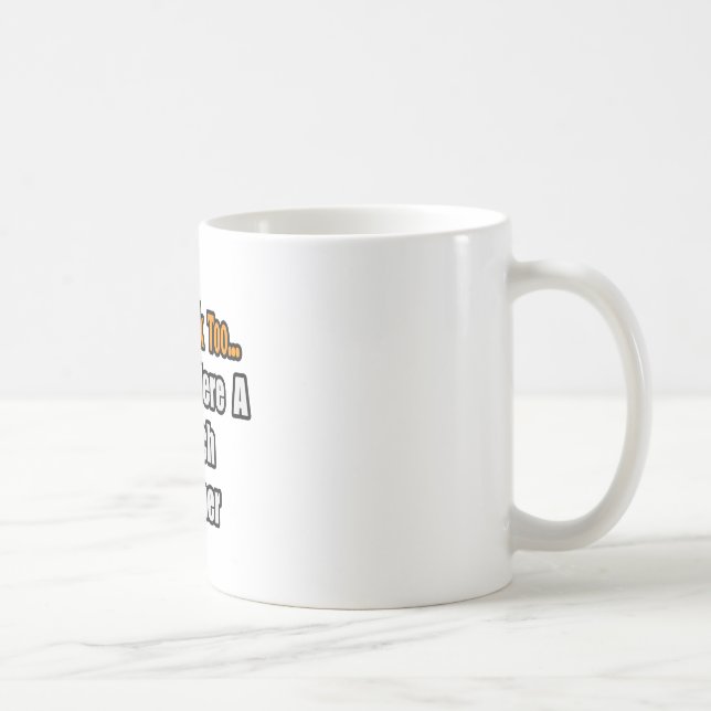 Caneca De Café Você bebia também... professor francês (Direita)