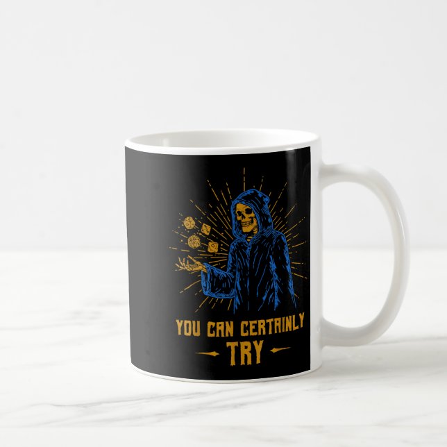 Caneca De Café Você Certamente Pode Tentar Meme de Fantasia do Ma (Direita)