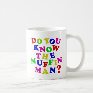 Caneca De Café Você conhece o homem de muffin?