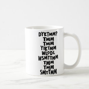 Caneca De Café Você Conhece o Homem do Muffin Dyktmm Nostalgia En