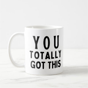 Caneca De Café Você conseguiu isso.
