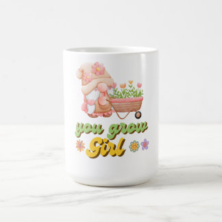 Caneca De Café Você Cresce Garota