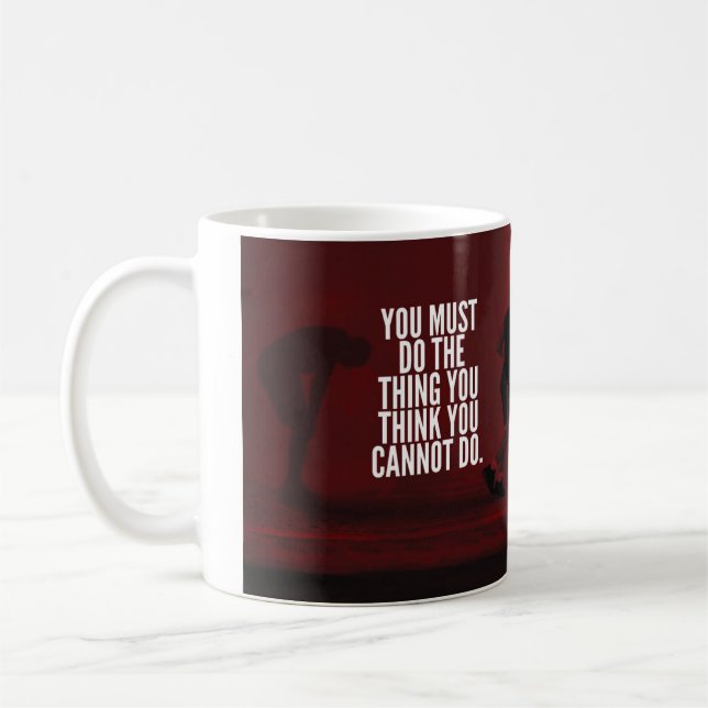 Caneca De Café Você Deve Fazer - Funcionar Motivação (Esquerda)