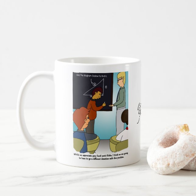 Caneca De Café Você é a Coffee Mug. (Com Donut)