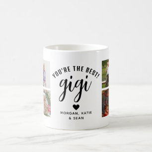 Caneca De Café Você é a melhor colagem de fotos gigi, Keepsasasak