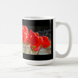 Caneca De Café Você é a melhor senhora do chefe! Tulipas do