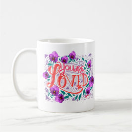 CANECA DE CAFÉ VOCÊ É AMADO