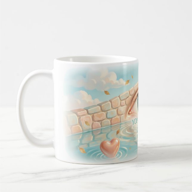 Caneca De Café Você É Amado Arte de Parede Poster Visão dos Sonho (Esquerda)