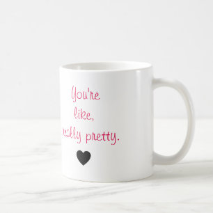 Caneca De Café Você é como, realmente bonito