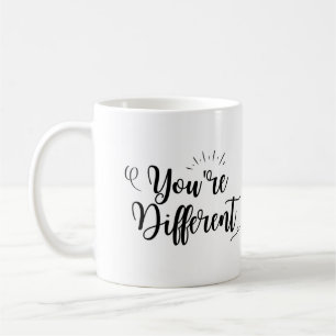 Caneca De Café "Você É Diferente"