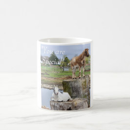 Caneca De Café "Você é especial!| Caprinos 2