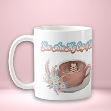 Você É Meu Copo de Calmaria Boho Latte