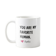 Você É Meu Humano Favorito Presente Personalizado