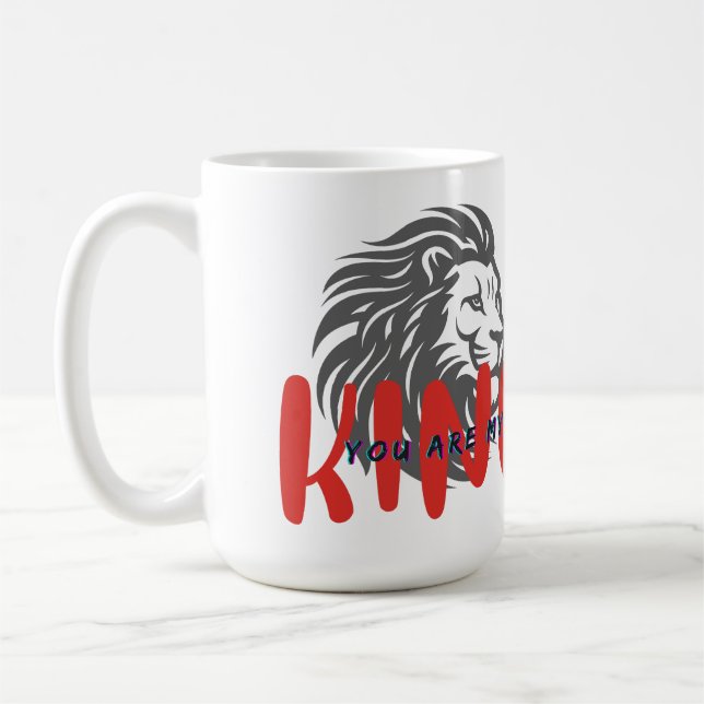 Caneca De Café Você É Meu Rei (Esquerda)
