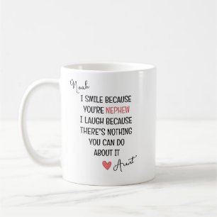 Caneca De Café Você é meu sobrinho Citação – Presente Personaliza