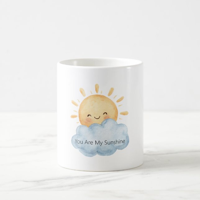 Caneca De Café Você É Meu Sol Feliz Nuvem Sol (Centro)