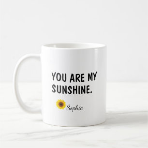 Caneca De Café Você É Meu Sol Presente para Filha