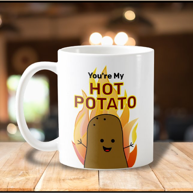 Caneca De Café Você é Minha Batata Quente (Cute Hot Potato Mug)