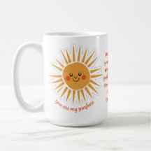 Você é minha letra de sol Mug
