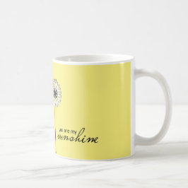Caneca De Café Você é minha luz do sol 01