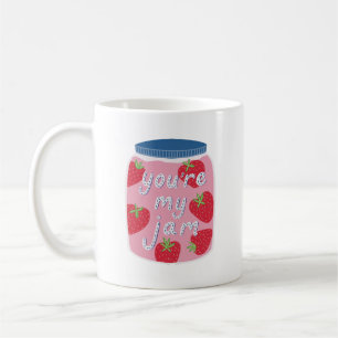 Caneca De Café Você É Minha Tipografia de Citação de Amor