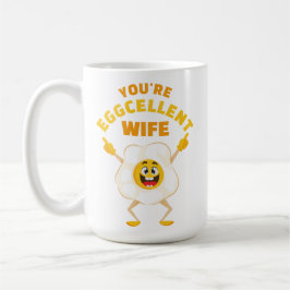 Caneca De Café Você é o excelente aniversário da esposa, um belo