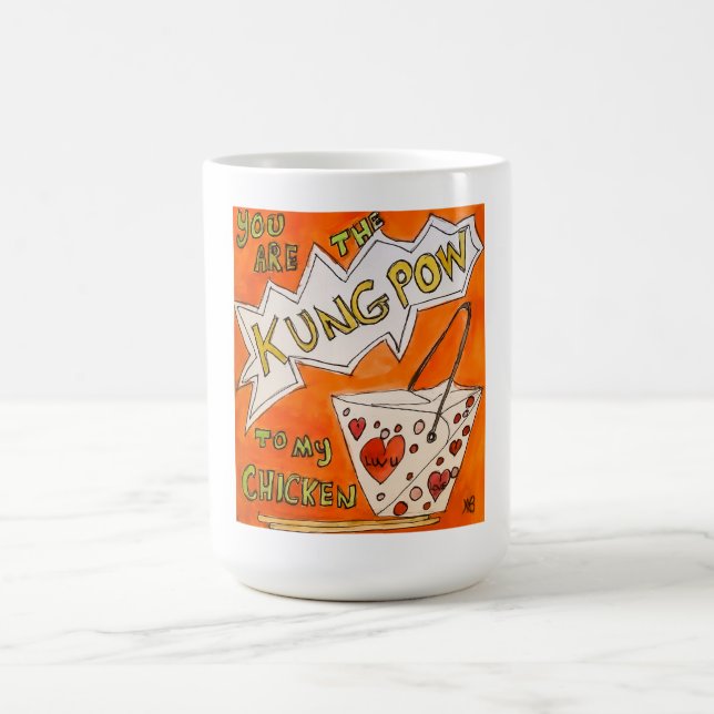 Caneca De Café Você é o Kungpow (Centro)
