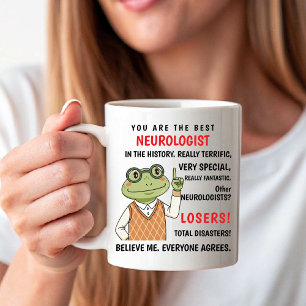 Caneca De Café Você é o Melhor Neurologista. Outros Perdedores en