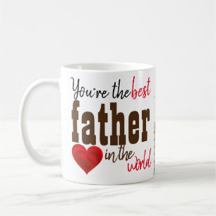 Caneca De Café Você É O Melhor Pai Do Mundo Mug