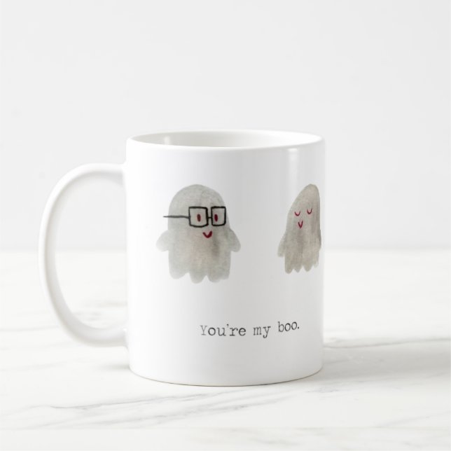 Caneca De Café "Você é o meu Boo" (Esquerda)