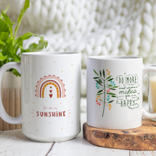 Caneca De Café Você é o meu Sol. Faça mais o que te faz feliz.
