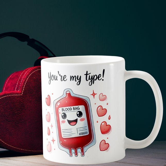 Caneca De Café Você é o meu tipo Mug (Criador carregado)