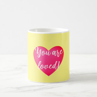 Caneca De Café Você é o Mug Amarelo Amado