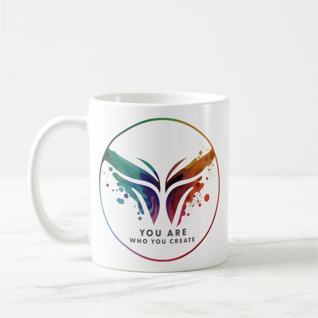 Caneca De Café Você É Quem Você Cria Mug (Esquerda)